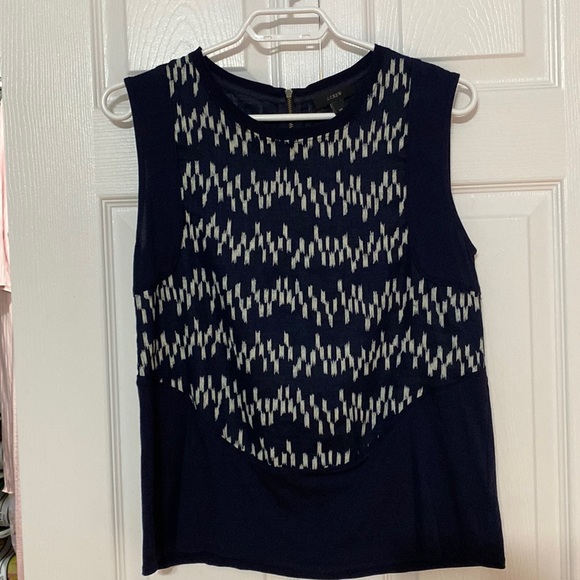 JCrew tank in linen - Picture 1 of 7